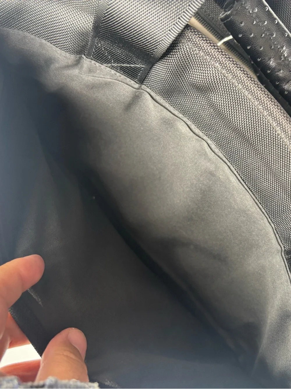 Victorinox Black Laptop Messenger Bag with Padded Strap